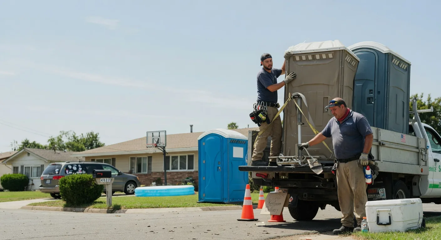 Porta Potty Rental in Ferris, IL near me